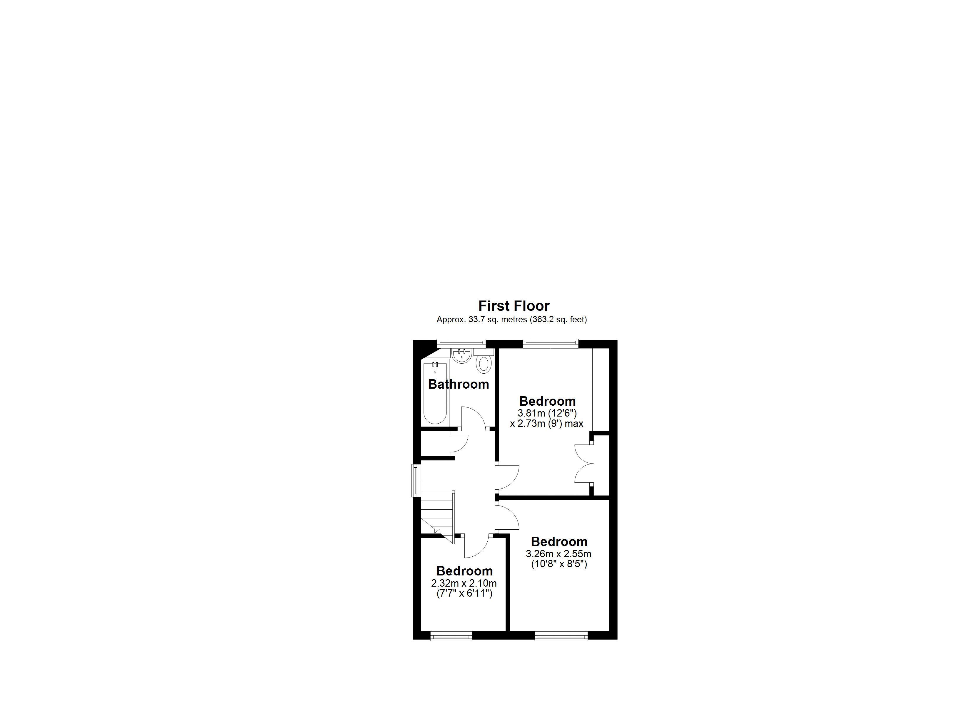 Manor Rise first floor plan